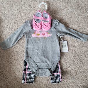3-6mo girls set